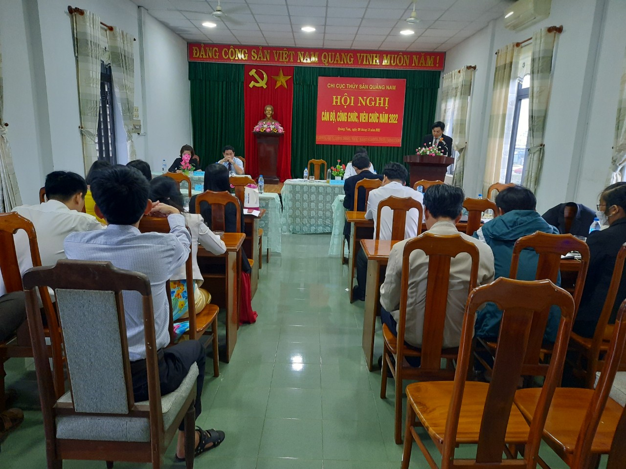 Hội nghị Cán bộ, công chức, viên chức Chi cục Thuỷ sản Quảng Nam năm 2022