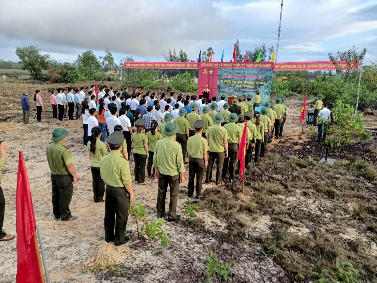Lễ phát động trồng cây gây rừng tại Quảng Nam