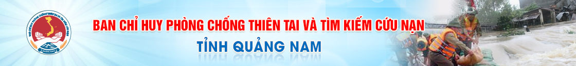 Phương án ứng phó với thiên tai theo các cấp độ rủi ro trên địa bàn tỉnh Quảng Nam